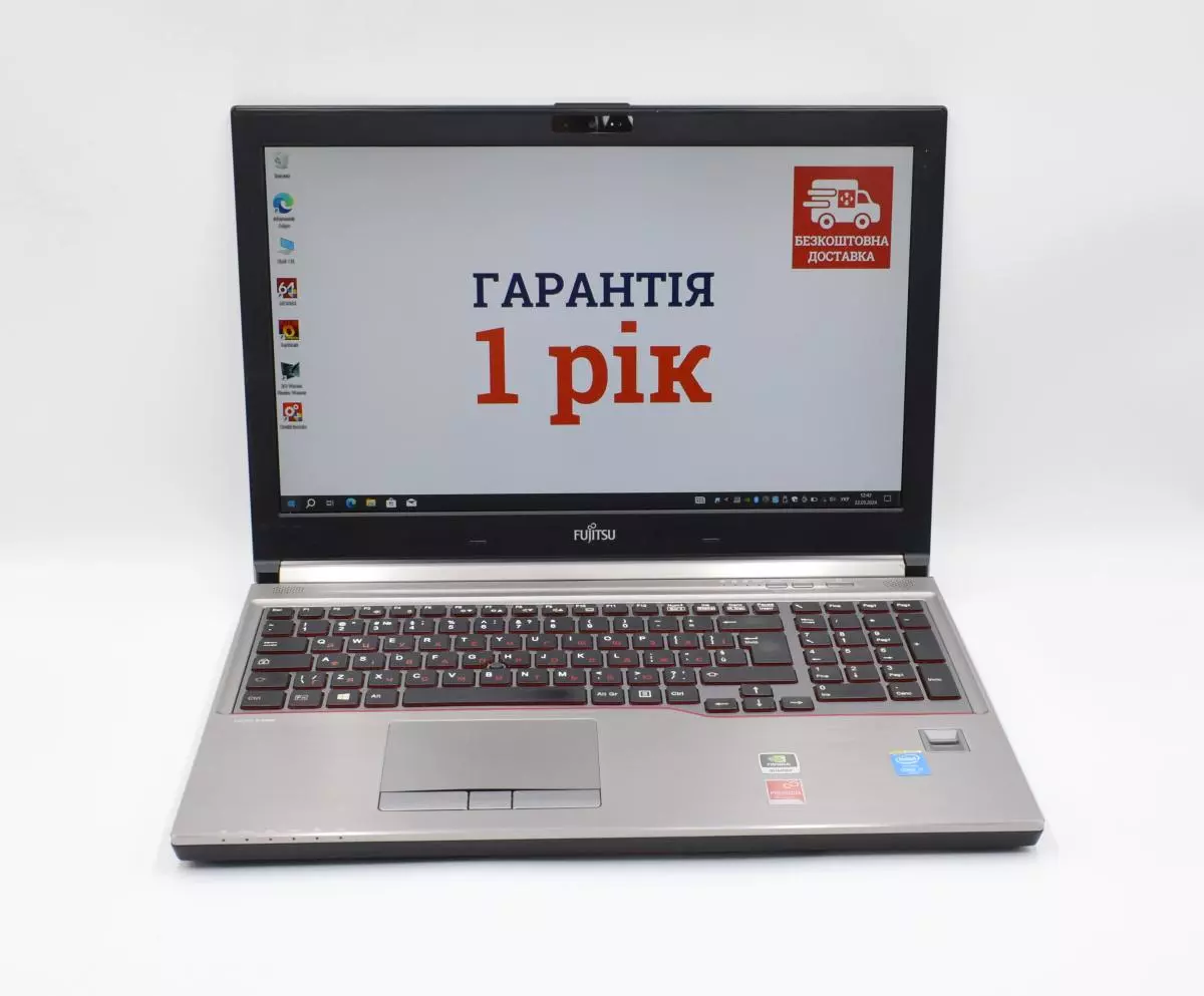 Мобільна робоча станція 15.6" Fujitsu Celsius H730 Core i7-4910MQ RAM 32 гб SSD + HDD Quadro K2100M Ноутбук 1