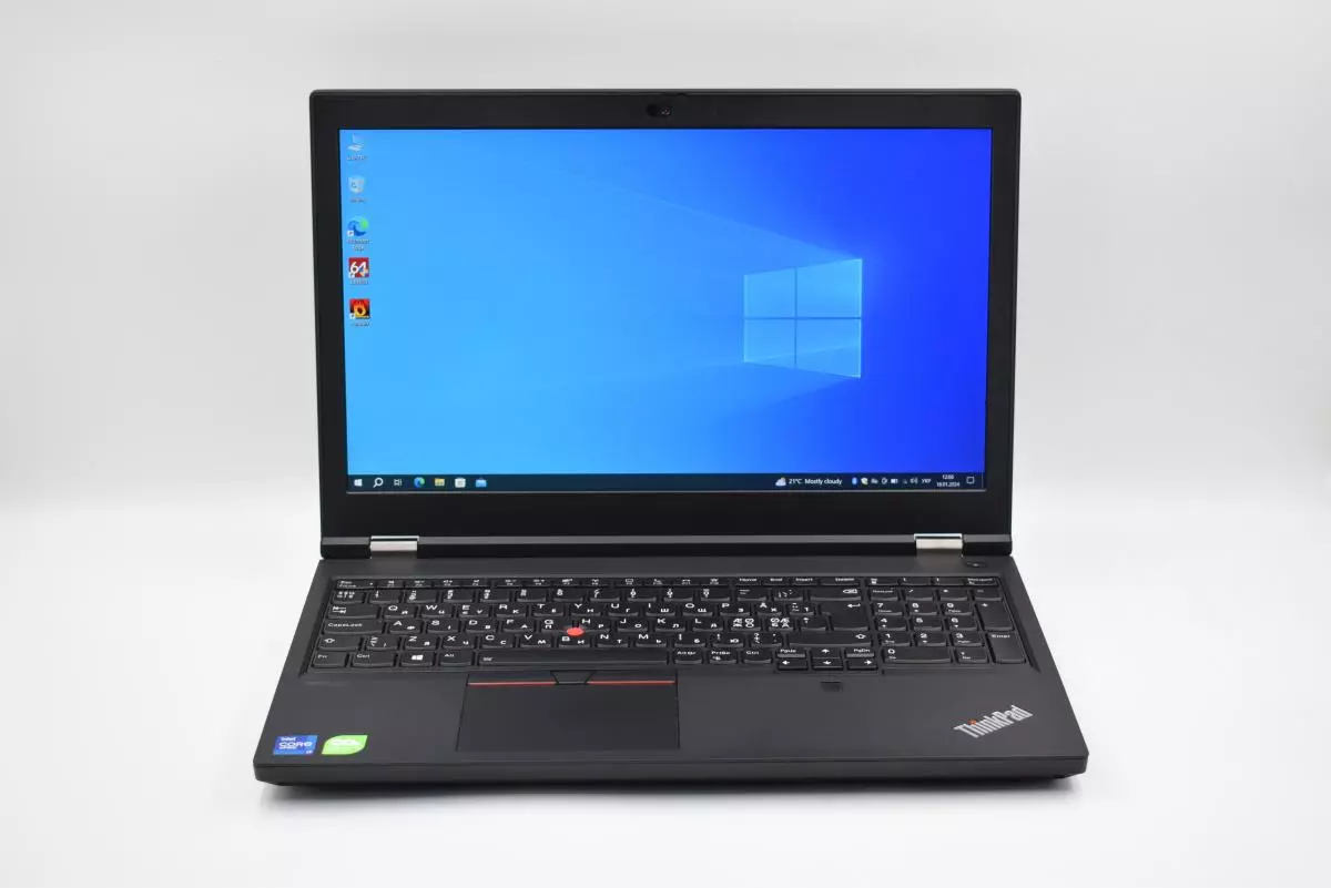 Новий ноутбук Lenovo ThinkPad P15 i7-11850H RAM 64 ГБ SSD 1 ТБ RTX A3000 6ГБ Мобільна робоча станція 1