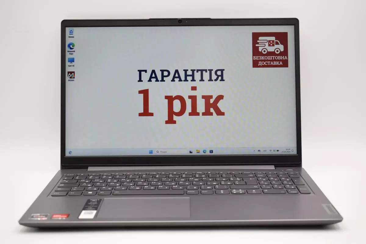 Новий ноутбук 15,6" Lenovo IdeaPad 3 15ALC6  AMD Ryzen 3 5300U RAM 8 ГБ SSD 256 ГБ FullHD TN Win11 Home 1