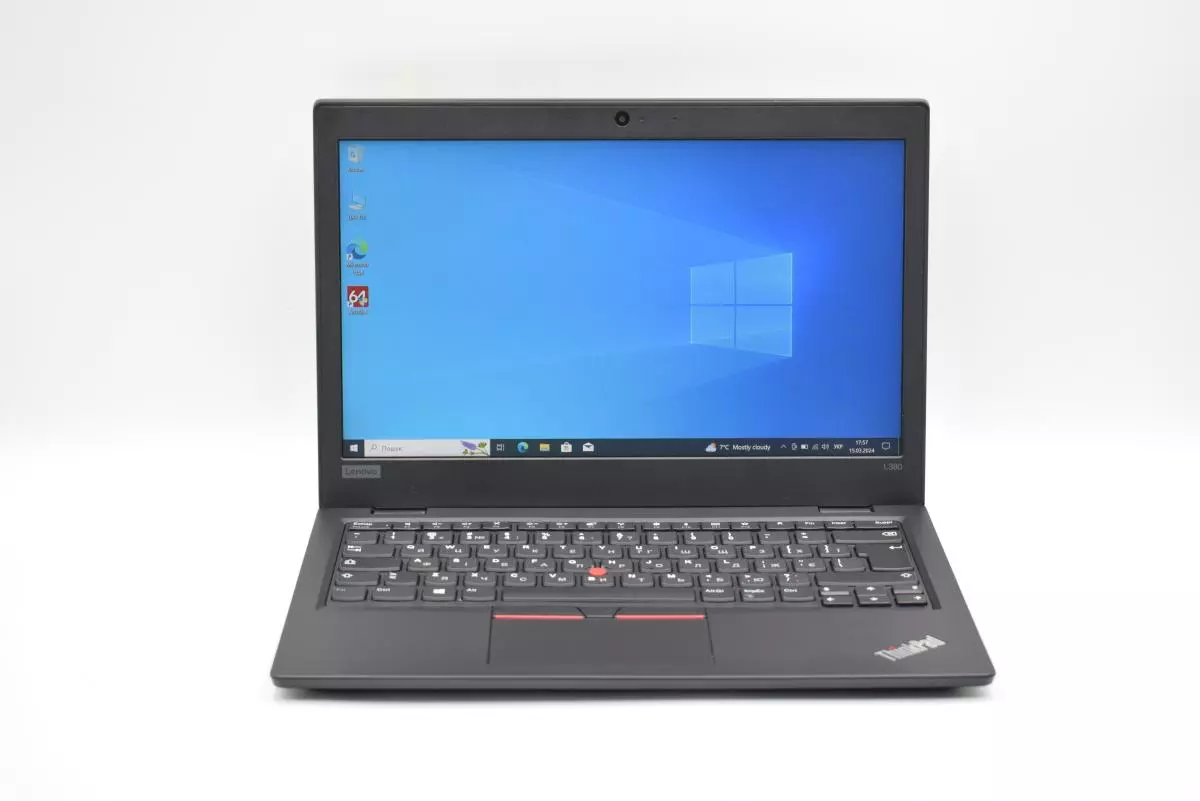 Ноутбук 13,3" IPS Lenovo ThinkPad L380 Intel Core i3-8130U RAM 8 ГБ SSD 512 ГБ Windows 10 Pro 1