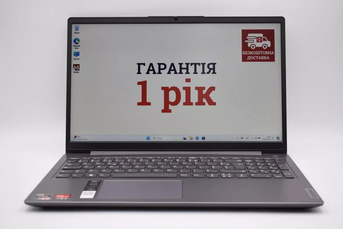 АКЦІЯ! Ноутбук Lenovo IdeaPad 3 15ALC6  AMD Ryzen 3 5300U RAM 4 ГБ SSD 256 ГБ FullHD TN Win11 Home 1